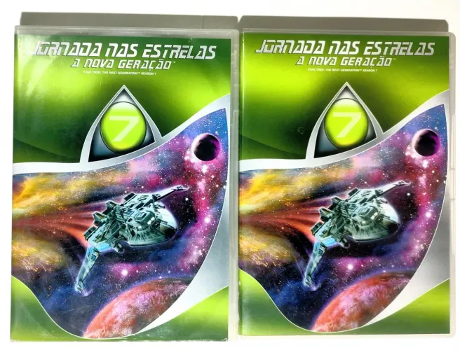 Box Jornada Nas Estrelas A Nova Geração 7 Temporada 7 DVD's