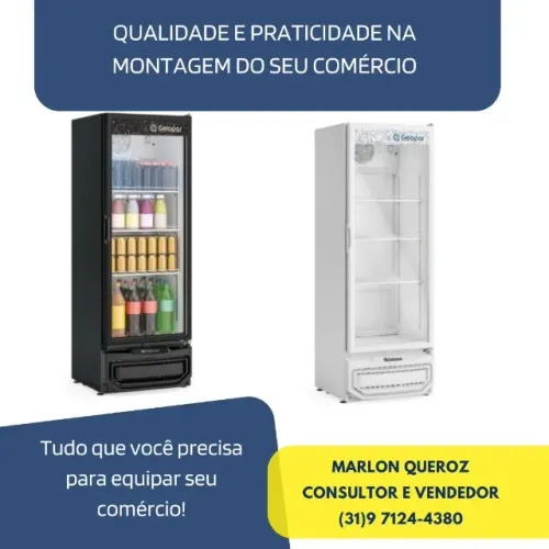 Freezer Refrigerador 1 Porta Gelopar Novo