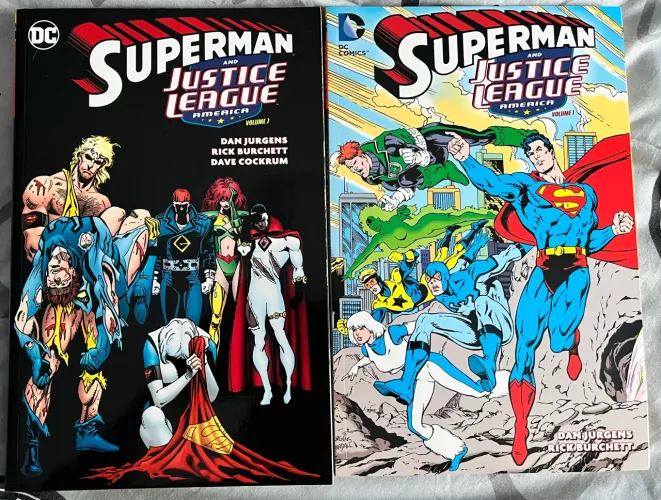 [DC] Superman and the Justice League America TPBs # 1-2 (2016) SÉRIE COMPLETA