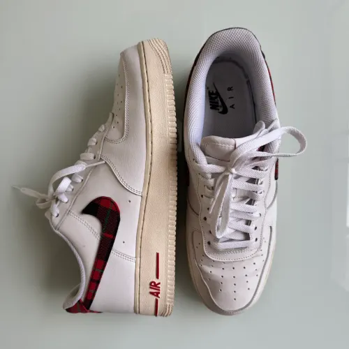 Tênis Nike Air Force 1 Low Tartan Plaid - Tamanho 42 - Usado apenas 2 vezes!