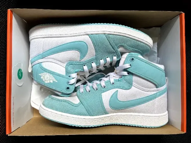 Tênis Nike Air Jordan 1 KO Bleached Aqua