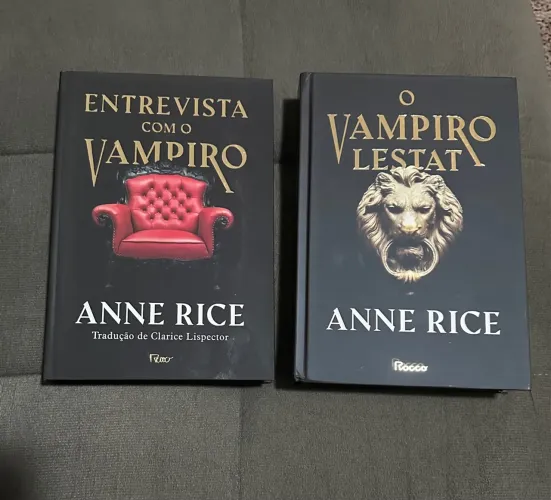 Livros Anne Rice - Entrevista com o Vampiro e O Vampiro Lestat