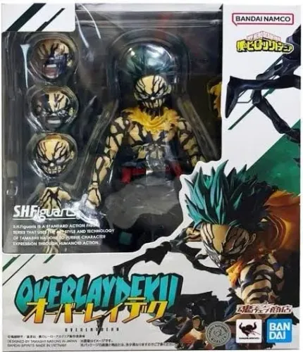 Figura De Ação S.h Figuarts Overlay Deku My Hero Academia