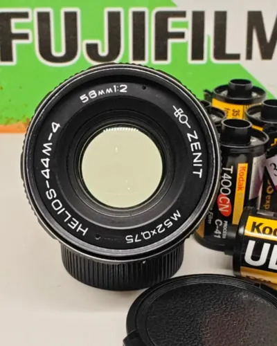 Helios-44M-4 58mm f/2 M42 - Limpa, Lubrificada e Testada
