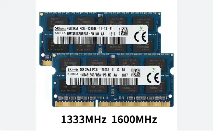 Memória Notebook Ddr3L 1333mhz 2x4GB=8gb (DUAL CHANNEL)