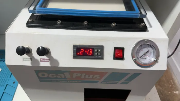 Máquina de tirar bolhas