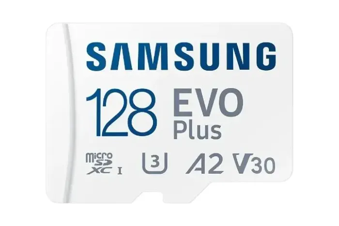 Original Samsung EVO Plus microSDXC MB-MC128K novo nunca usado