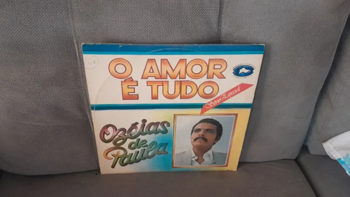 Disco de vinil Ozéias de Paula o amor e tudo 