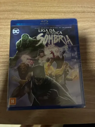 DVD Liga da justiça sombria lacrado
