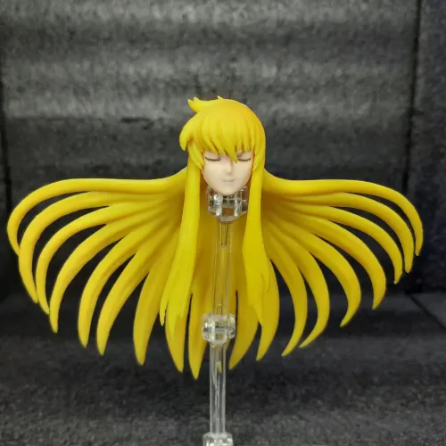Head Cabeça + Faces Asmita Virgem / Peças Cloth Myth Ex -Não é Bandai-