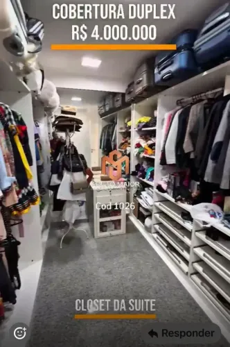Duplex para venda com 400 metros quadrados com 4 quartos em Boa Viagem - Recife - PE
