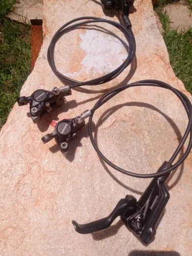 Par de freios hidráulicos  Deore XT BL M785 b LD direito Manete BL M615 Deore, sangrados