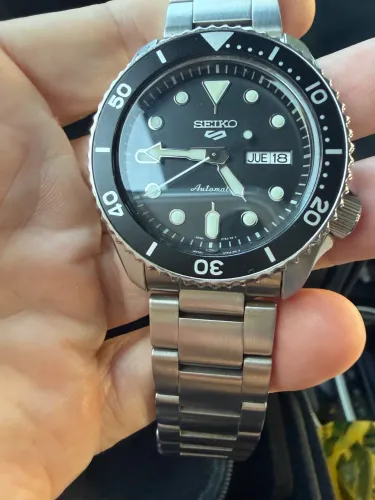 Relógio Seiko 5 Sports Fullset cx 38mm Perfeito