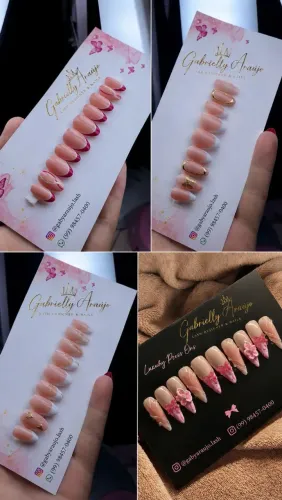 Unhas postiças realistas