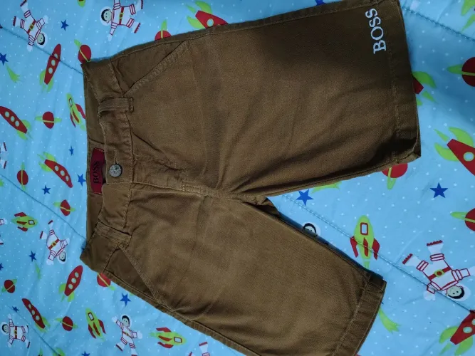 Bermuda infantil cor caramelo 