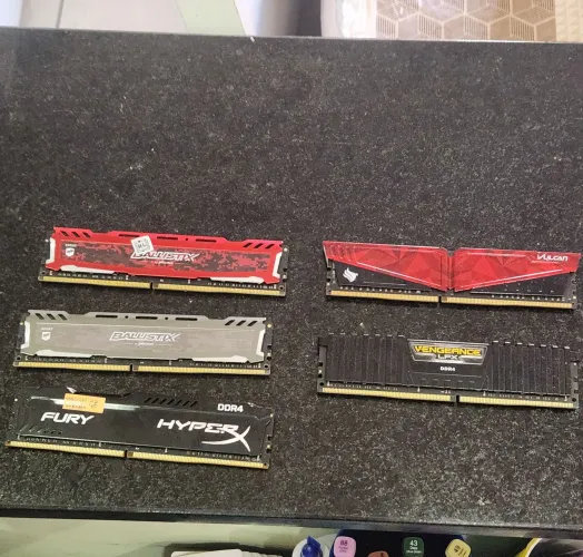 Memória ram 16gb ddr4 *5 unidades