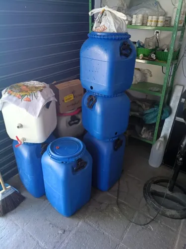 Bombonas plásticas de 20, 30, 50 litros para produção cervejeira
