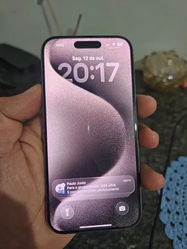 Troco iPhone 15 pro em s24 ou s25