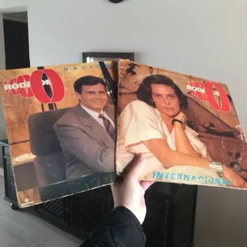 2 lps trilhas sonoras da novela roda de fogo - nacional e internacional (1986)