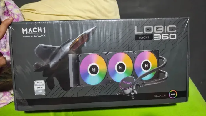MACH1 Water Cooler MACH1 Logic, RGB, 360mm, AMD e Intel, Preto - GK360