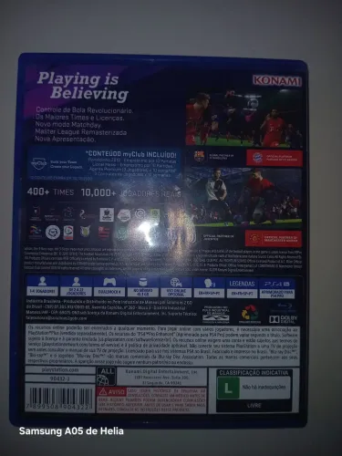 Pes 2020 mídia fisica