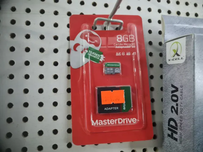 Cartão de Memória 8 GB Class 10