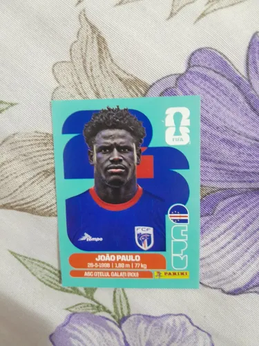 Figurinha Copa 2026 Joao paulo Cabo Verde