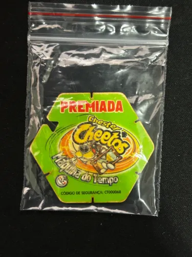 Tazo Premiado Cheetos Máquina do Tempo
