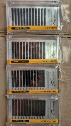 Kit Nagaraku cílios profissional NOVOS (leia descrição)