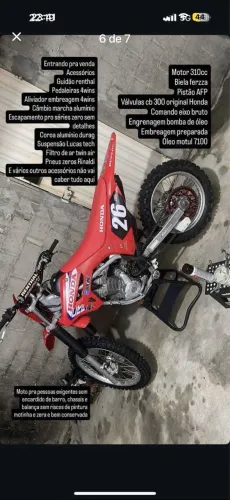 Crf 250f preparada pra 310