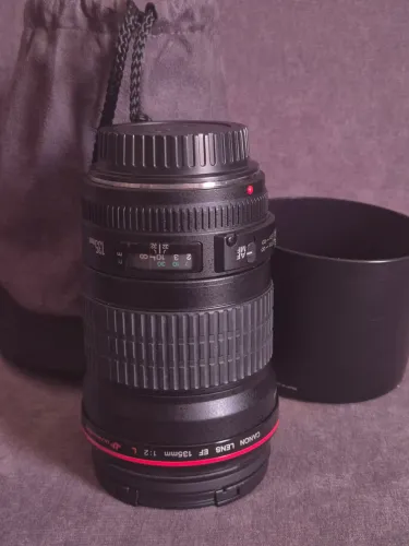 Lente Canon 135 mm 2.0 L