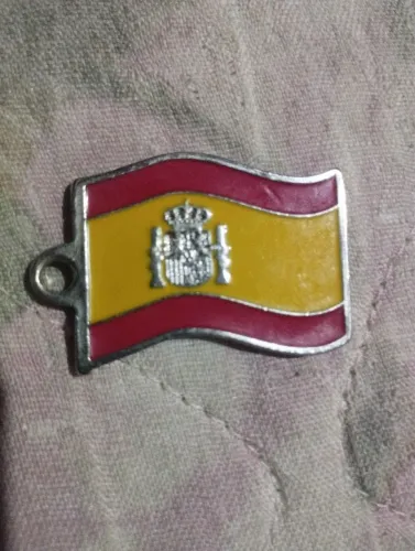 Pin Broche Bandeira da Espanha - Emblema Traseiro Guardia Civil Militaria