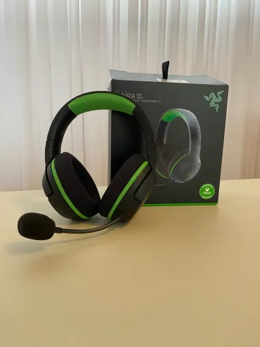 Headset Gamer Razer Kaira Wireless Xbox Original - Usado em Bom Estado