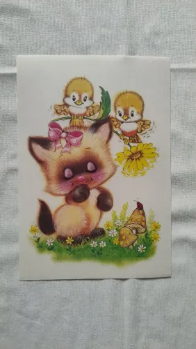 Lote Papéis de Carta - Gatos e Coelhos