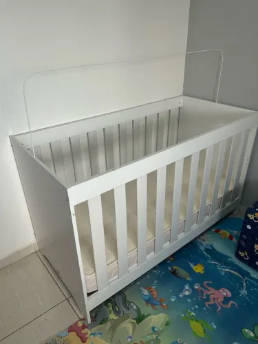 Berço com colchão Toraflex