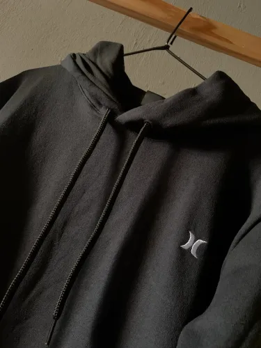 Moletom preto masculino