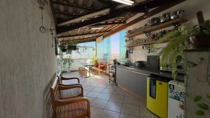 Cobertura à venda, 3 quartos, 1 suíte, 1 vaga, Tropical - Contagem/MG