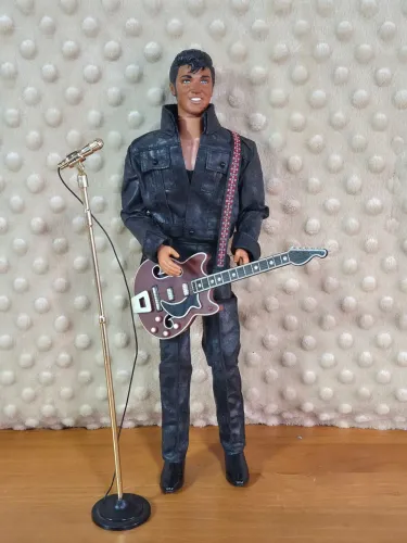 Boneco ken elvis presley barbie collector mattel