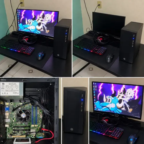 Pc + monitor + periféricos - completo