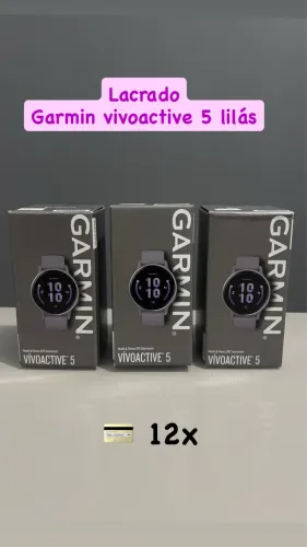 Garmin Forerunner Vivoactive 5 lilás (lacrado)