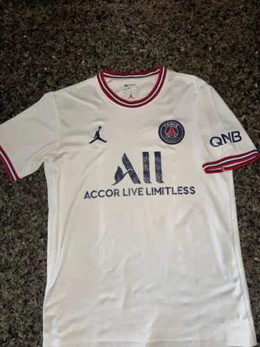 Anúncio: Camisa PSG Paris Saint-Germain 4 2021/2022 Jordan Away Branca