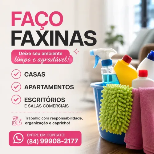 Faxina Residencial e Comercial