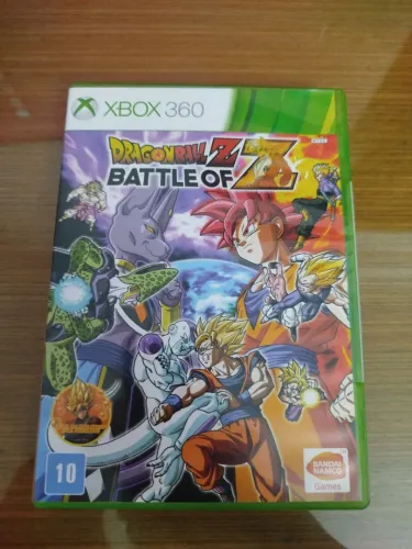 Mídia física, jogo Dragonball Z Battle of xbox360