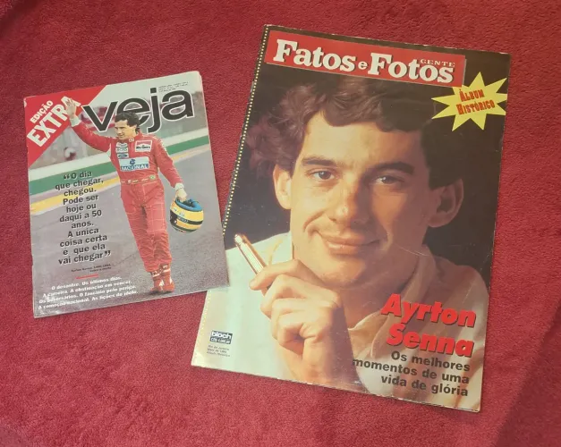 Revistas de 1994 sobre Ayrton Sena