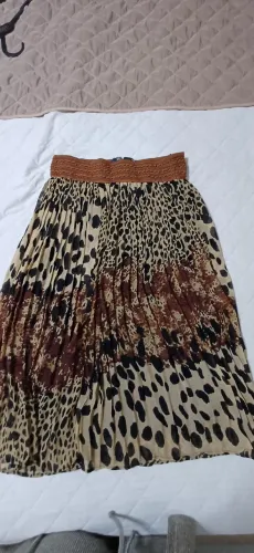  Sai de tule mid  P/M , animal print 