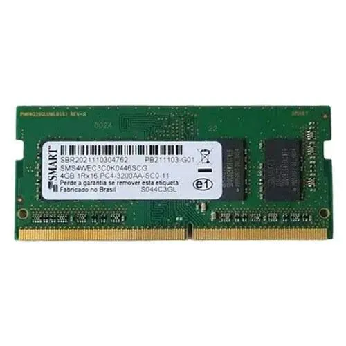 Kit Memória DDR4 notebook 8gb 3200mhz Smart kit 2x 4gb.. Entrego 