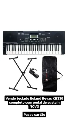 Teclado Roland Revas 330 NOVO