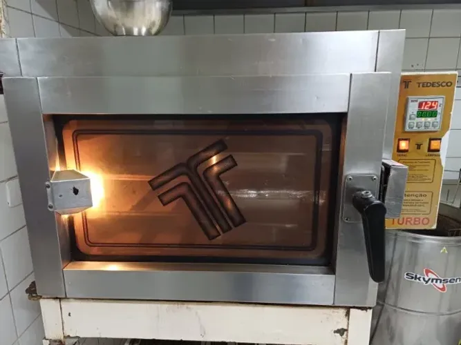 Forno Industrial Elétrico Turbo Tedesco 