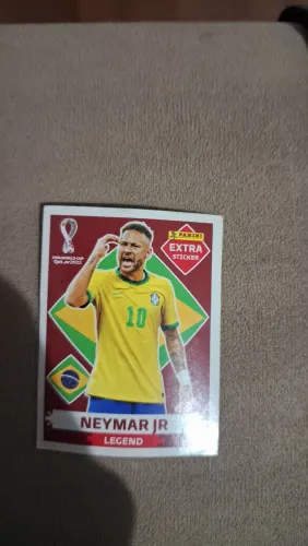 Figurinha Legend copa 2022 Neymar Jr.