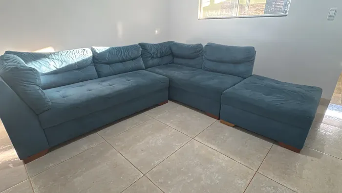 Sofá de canto excelente